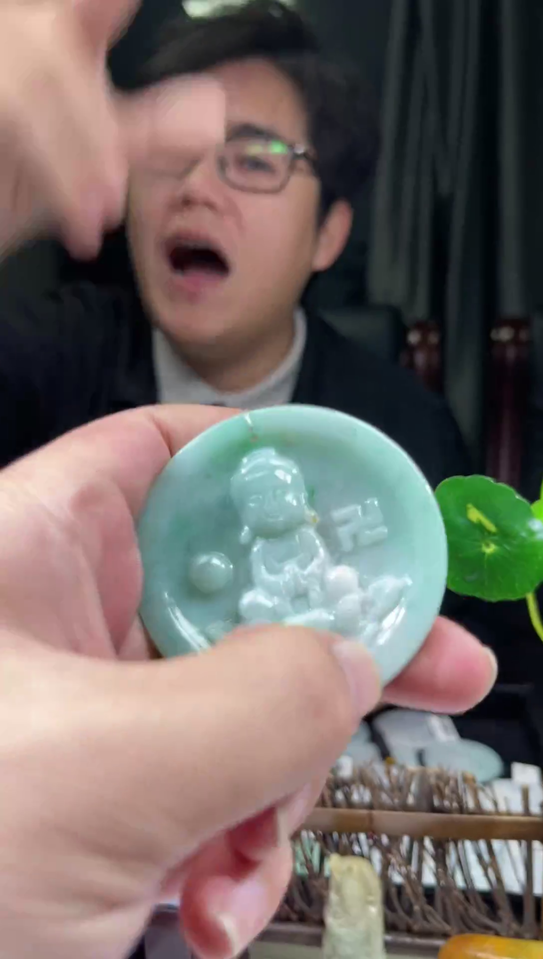 【闪购商品】翡翠颈饰未镶嵌天然翡翠（多样性发）宝宝佛