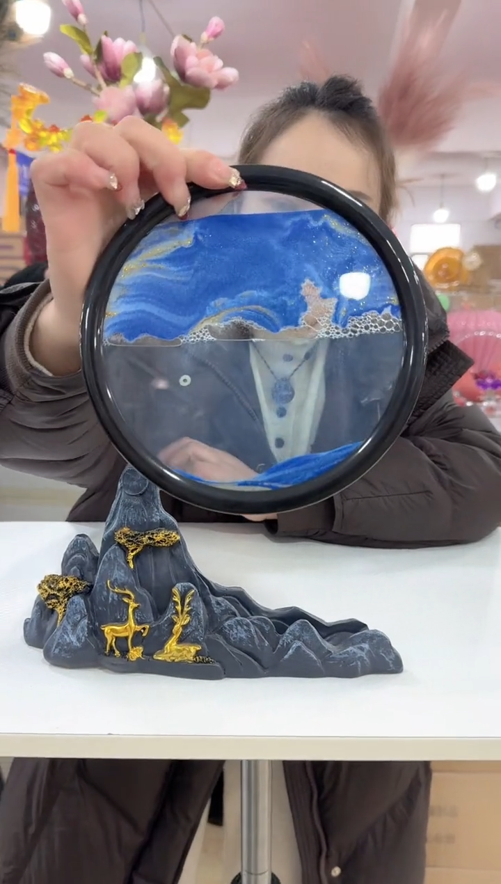 【闪购商品】琉璃迪喜花器-f-早