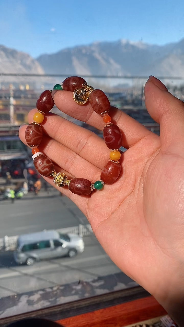 【闪购商品】玛瑙/玉髓手串未镶嵌多样性发一