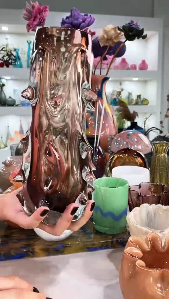 亮*慕忆家手作琉璃花瓶