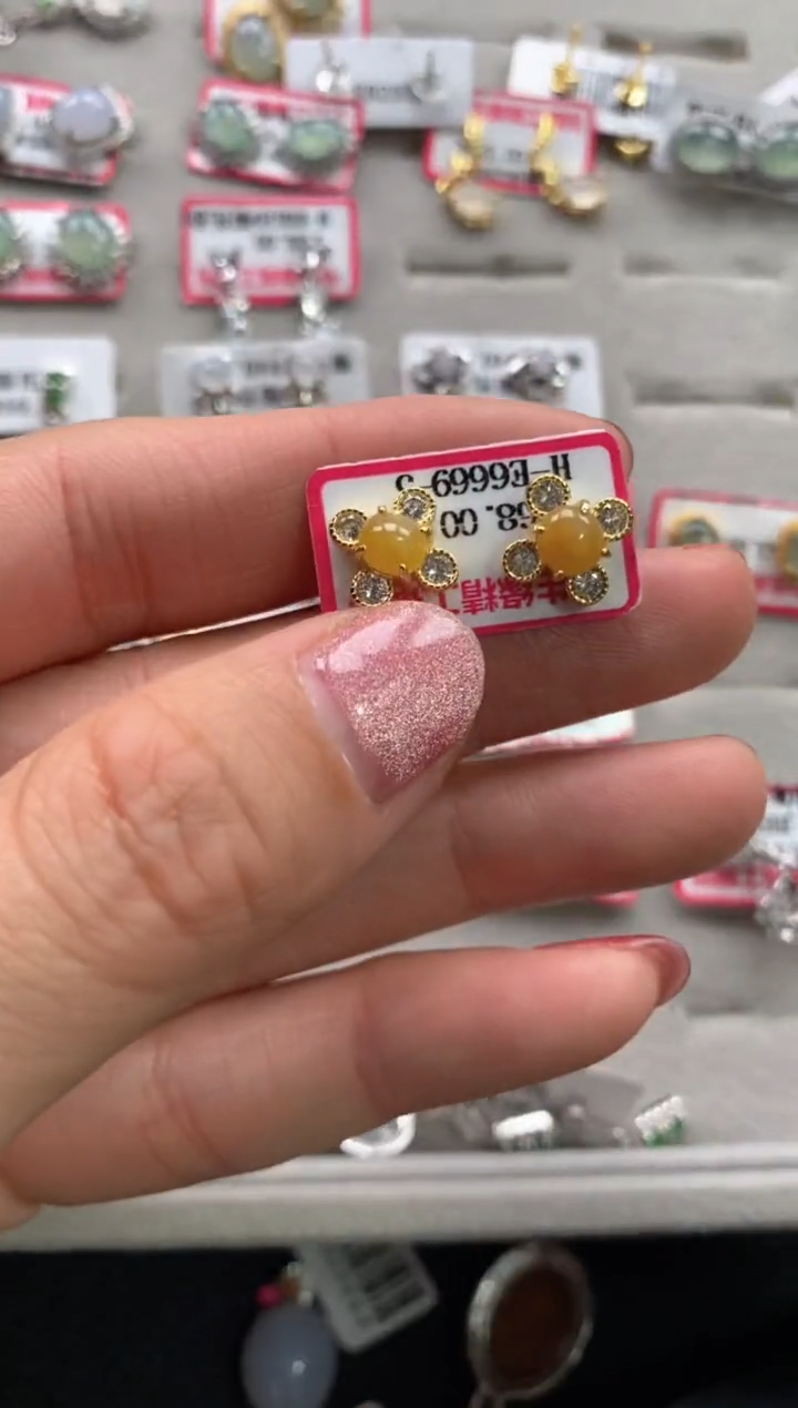 【闪购商品】翡翠戒指银S925镶嵌22222222    9