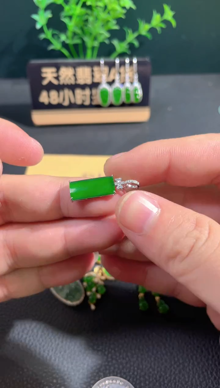【闪购商品】翡翠颈饰18K金镶嵌翡翠
