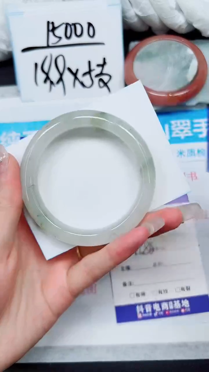 【闪购商品】石英质玉手镯未镶嵌S148-57/58