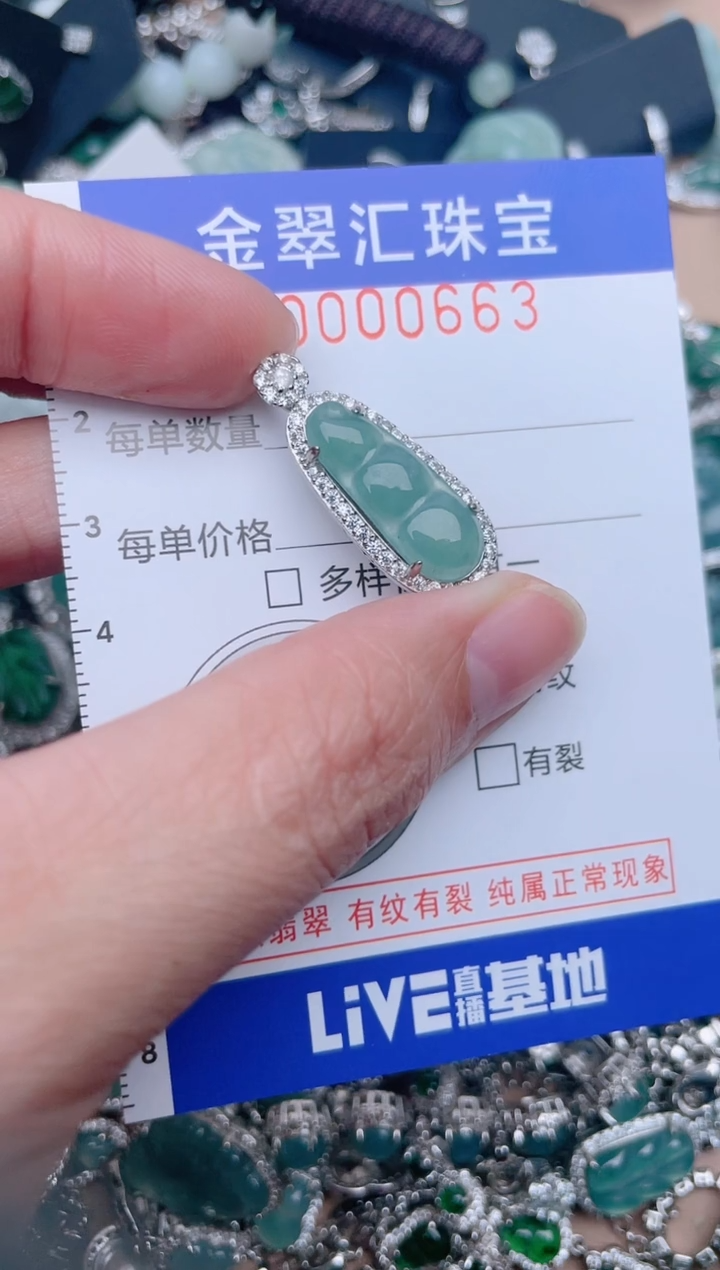 【闪购商品】翡翠颈饰未镶嵌663....1