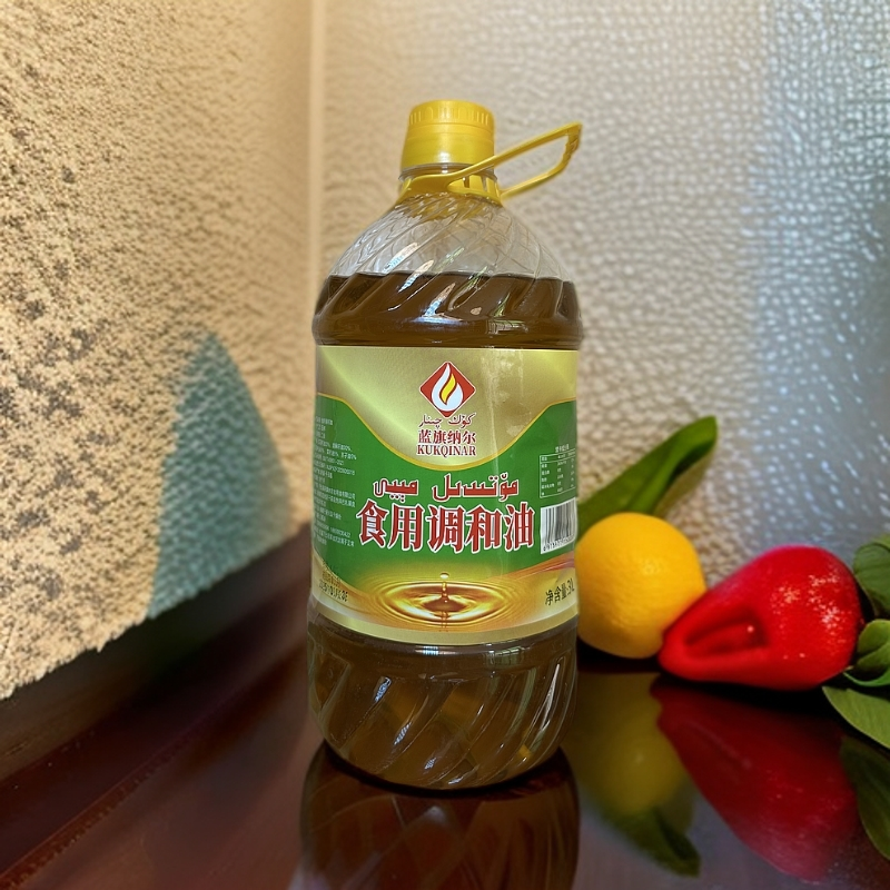 KUKQINAR 蓝旗纳尔 红花籽，亚麻籽，苏子，葵花子食用调和油冷压榨