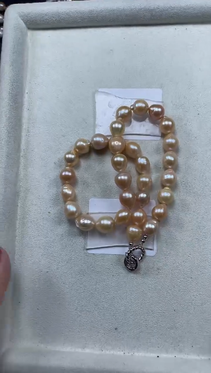 【闪购商品】淡水珍珠项链未镶嵌【纯恬珍珠】