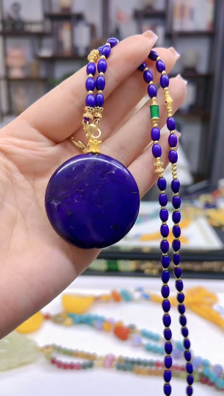 【闪购商品】苏纪石（舒俱来）毛衣链未镶嵌M545