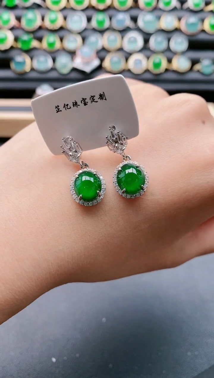 【闪购商品】翡翠戒指银S925镶嵌1111111