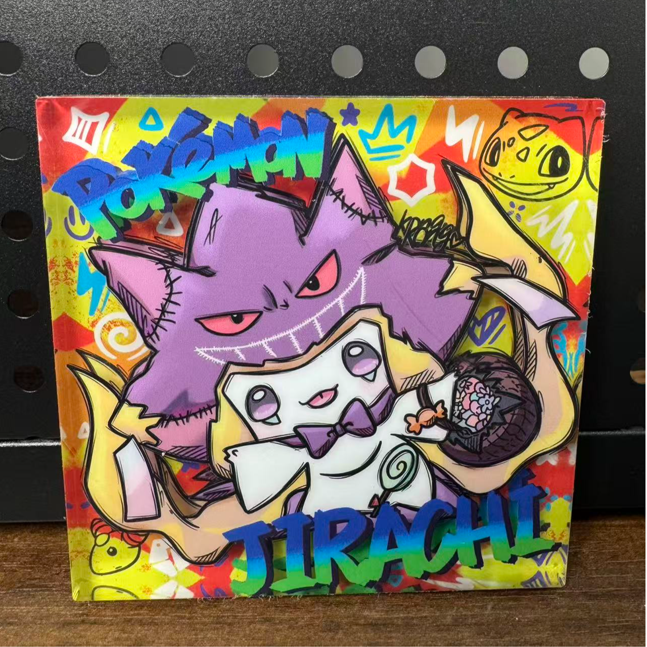 精灵双层立体亚克力宝可梦贴2.0（10*10*1.1）