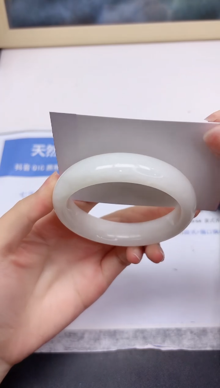 和田玉手镯未镶嵌248-60.9