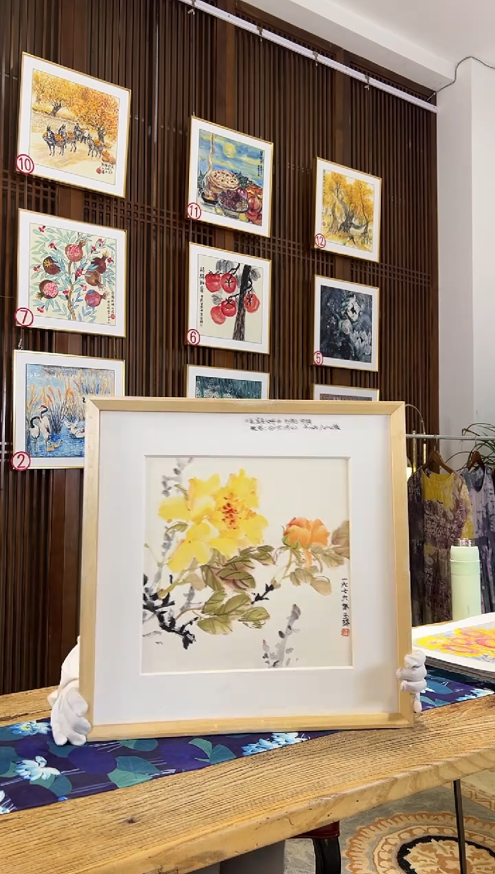 版画耿玉琨名章限量版画S