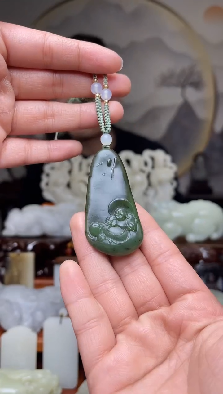 【闪购商品】和田玉吊坠未镶嵌15