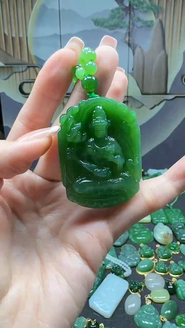 【闪购商品】和田玉挂件未镶嵌1