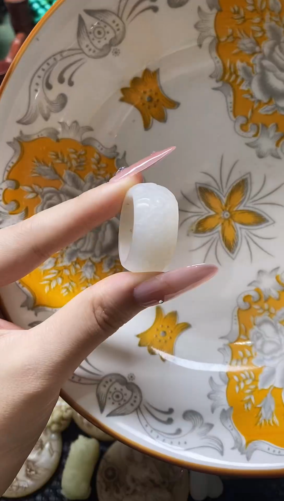 瓷片瓷片 瓷器 摆件 1个