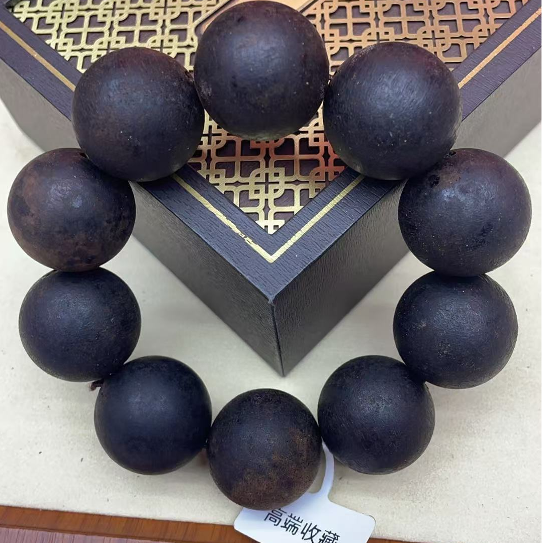 【老表精选】D10沉木大尺寸单圈手串手链