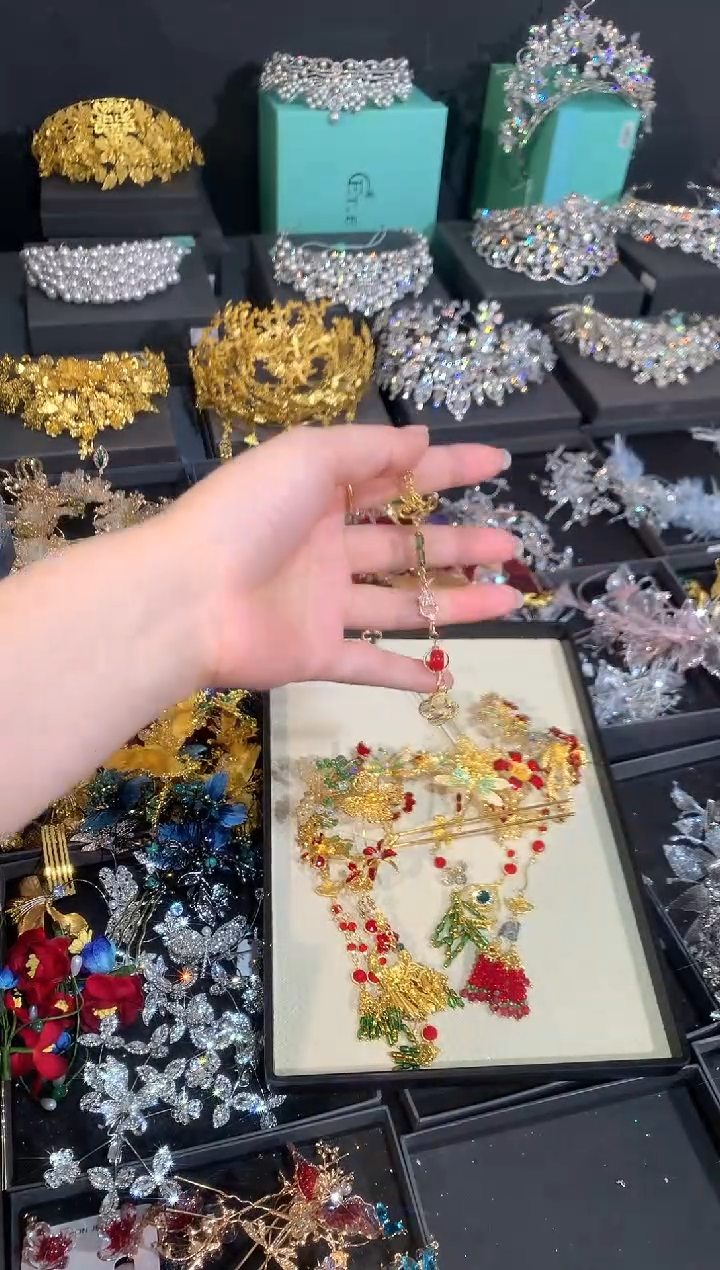 混合材质头饰888888888888888