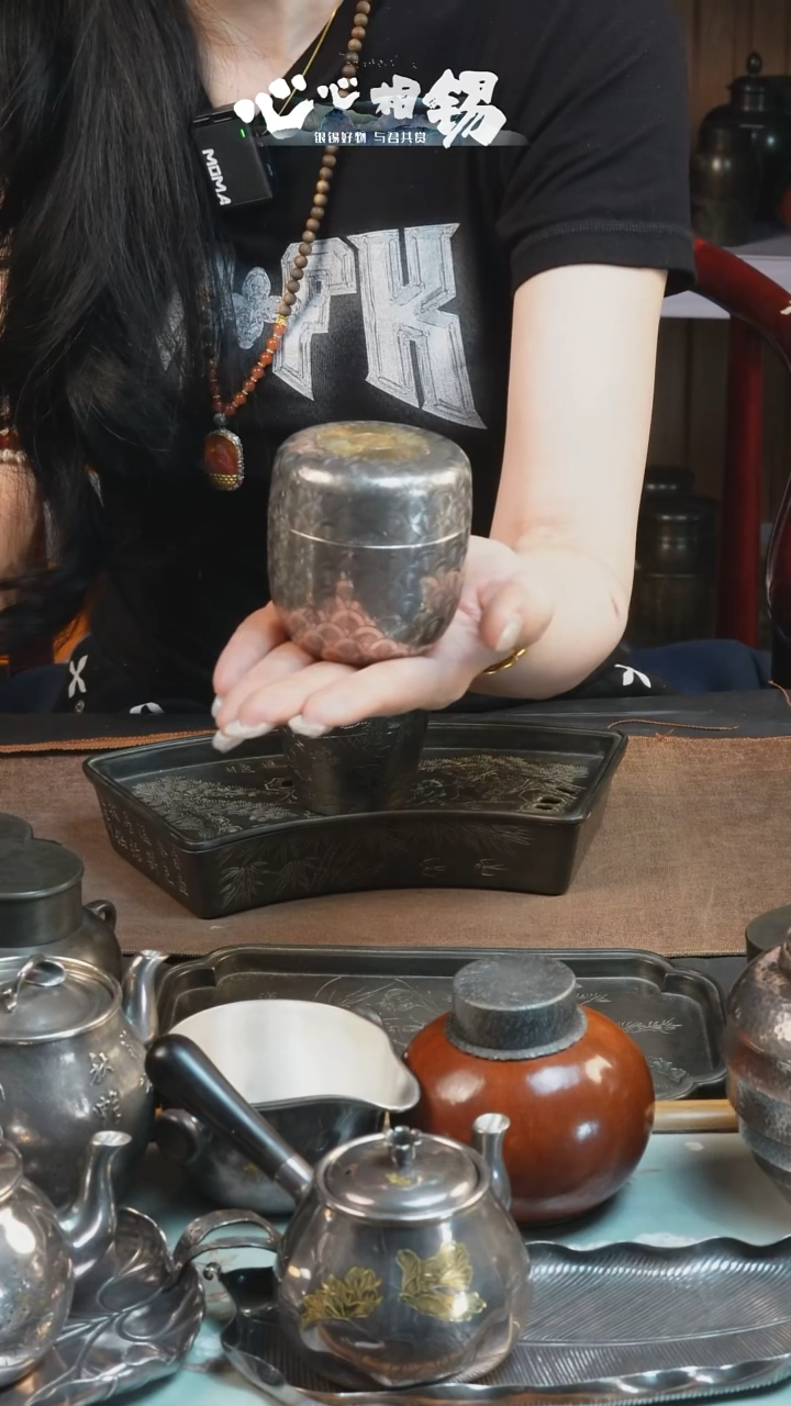 瓷片心心相锡/心心相锡