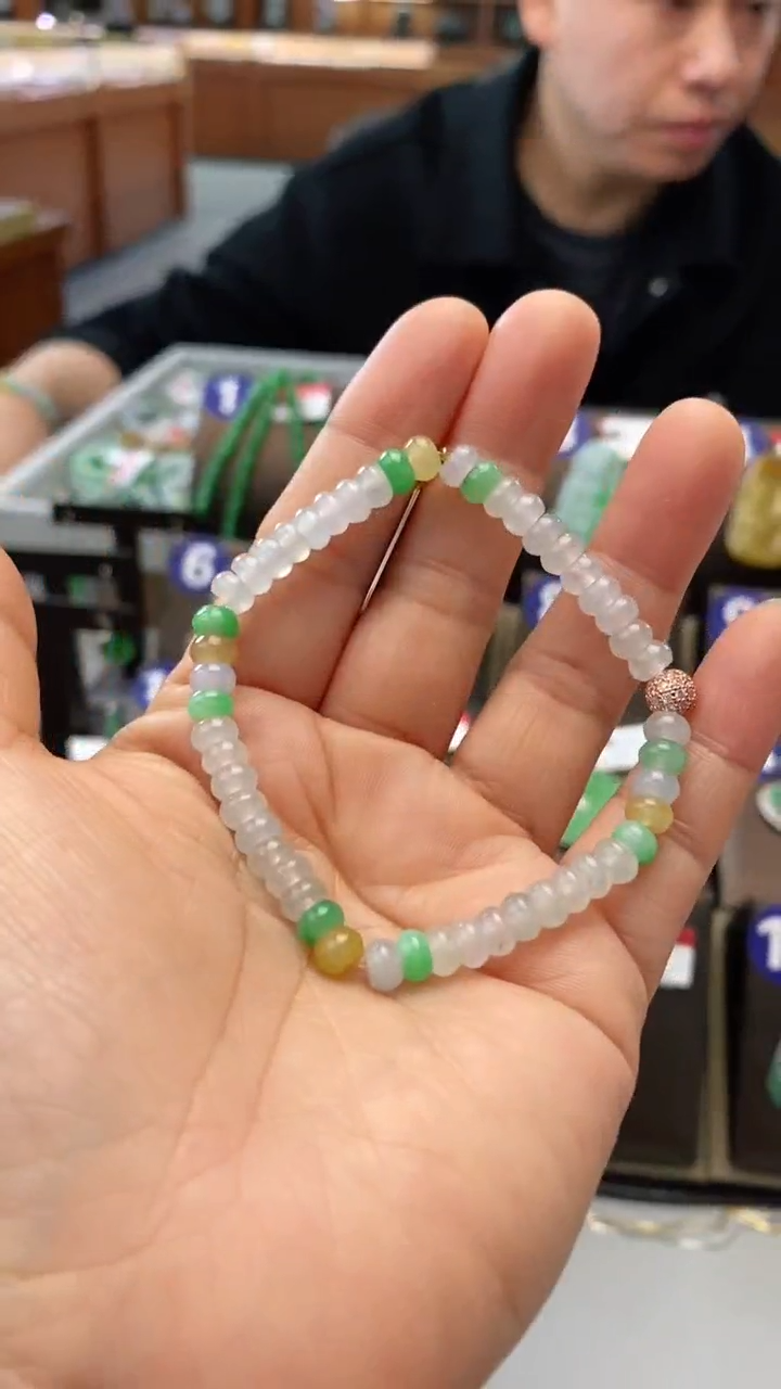 【闪购商品】翡翠手链未镶嵌手串