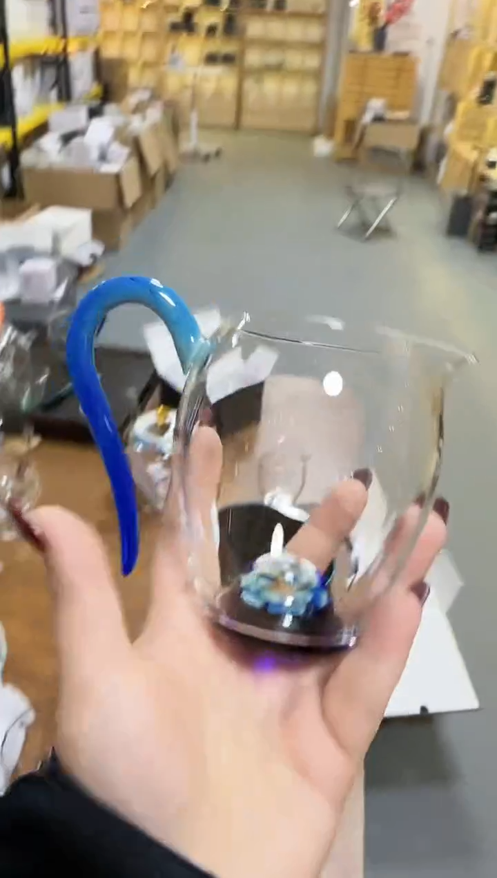 【闪购商品】凤玉蓝花怡然公道杯