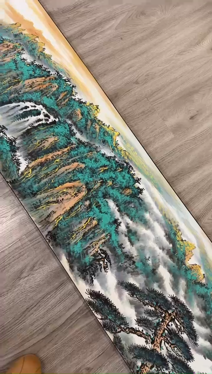 国画87赵隆轩美术馆李庆兴老师作品