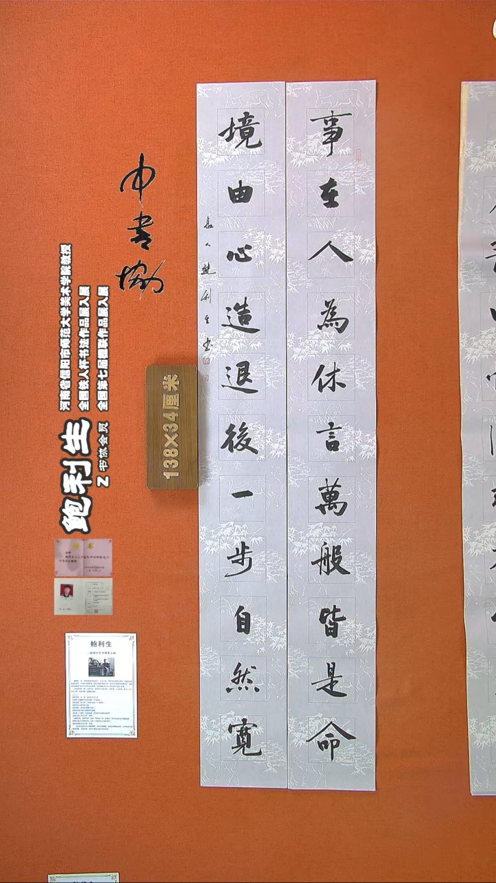 【闪购商品】书法163鲍利生书法作品