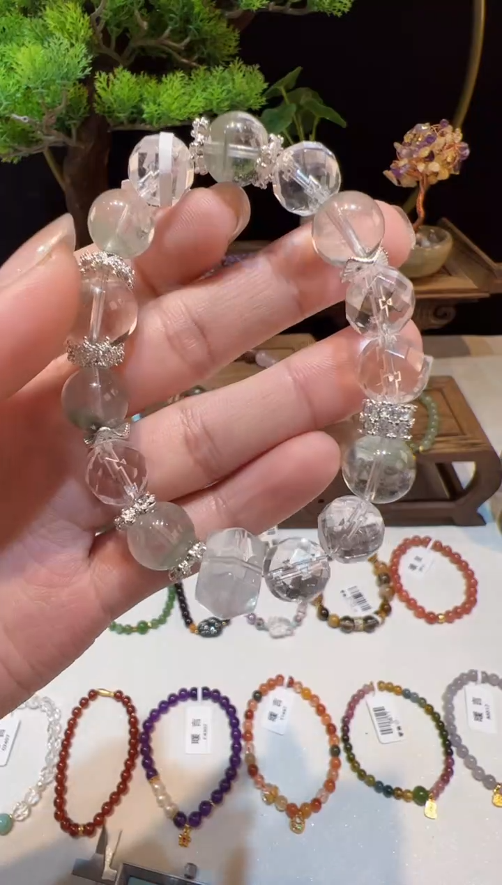 【闪购商品】水晶手链未镶嵌手饰@@