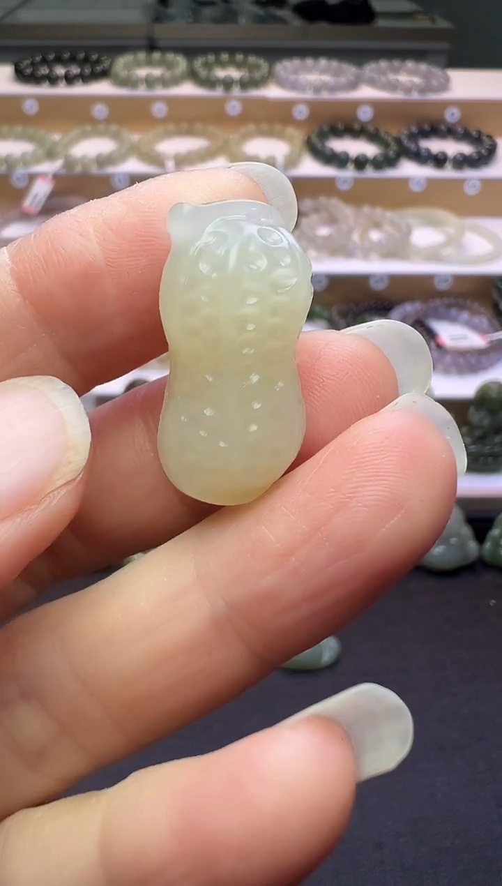 颈饰未镶嵌和田玉109号链接约卡26*13