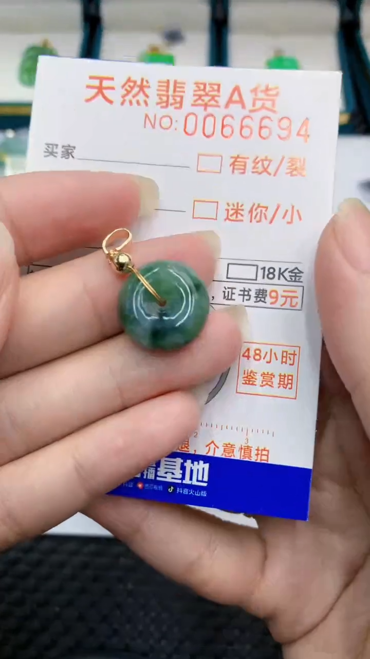 【闪购商品】翡翠颈饰未镶嵌            8