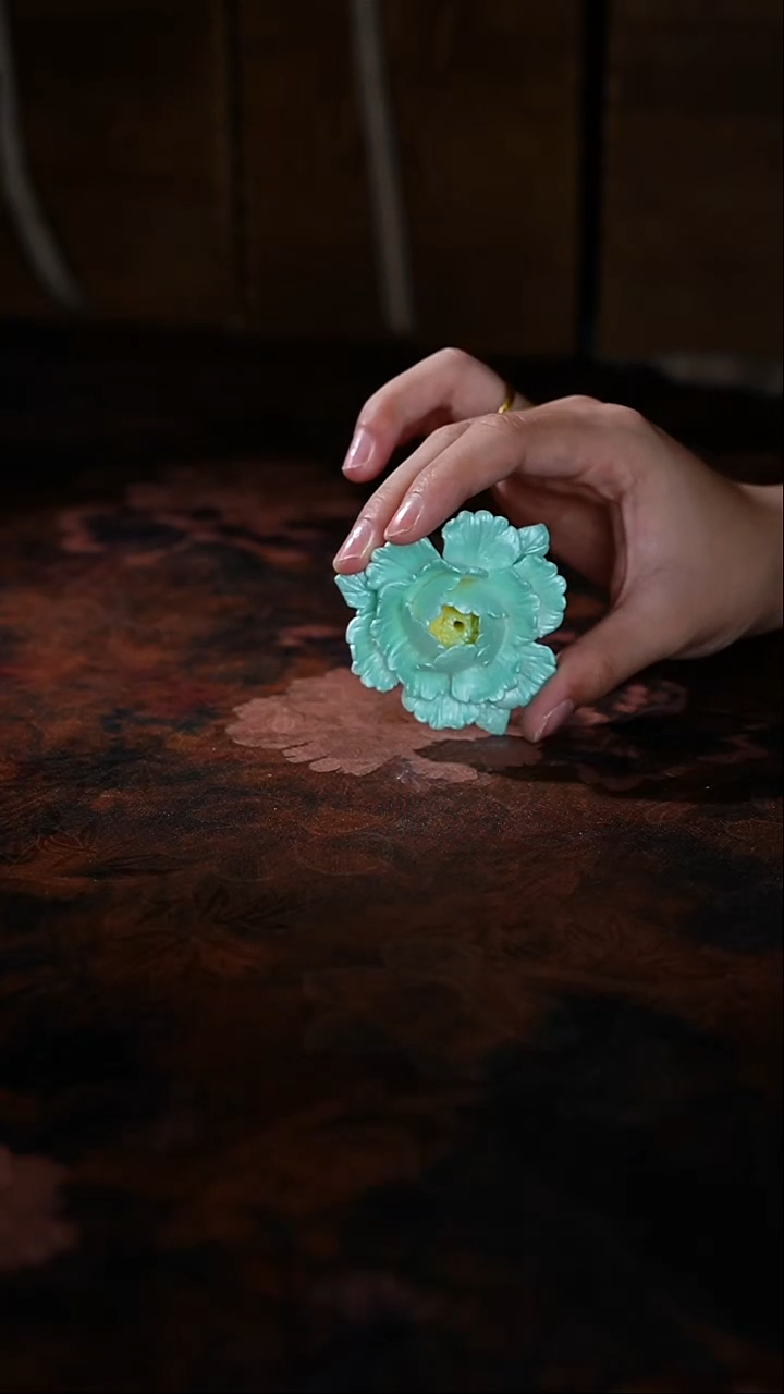 青花香插摆件111