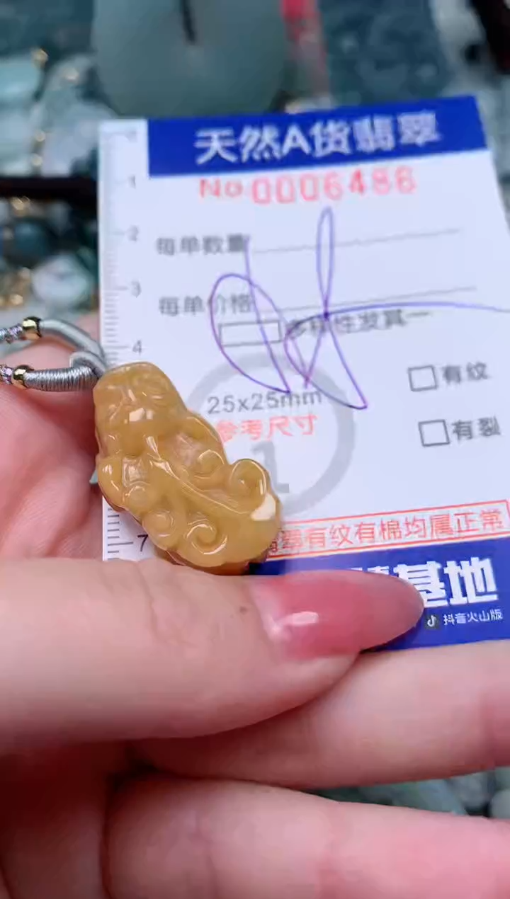 【闪购商品】翡翠颈饰未镶嵌00006486