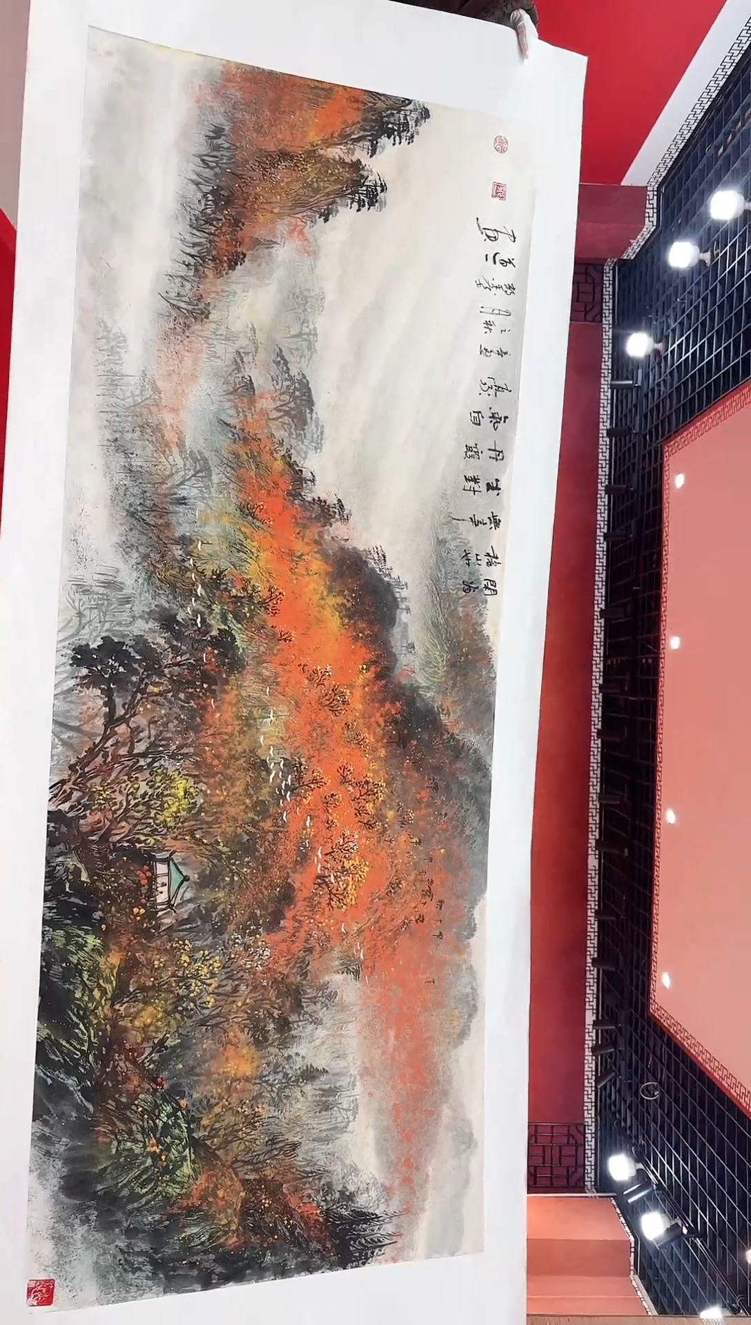 【闪购商品】国画画道一老师手绘作品D77