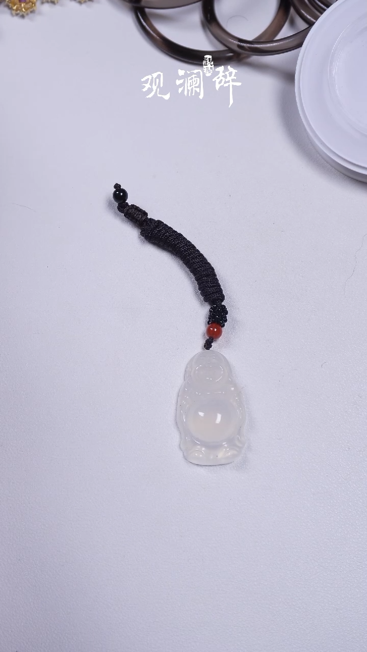 【闪购商品】玛瑙/玉髓吊坠(赠链)未镶嵌40m佛公