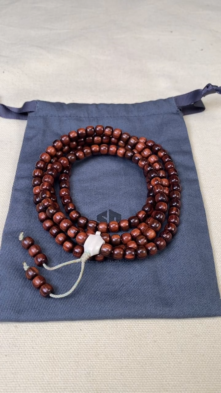 黄花梨/降香黄檀手串/手链黄花梨 6x7x160