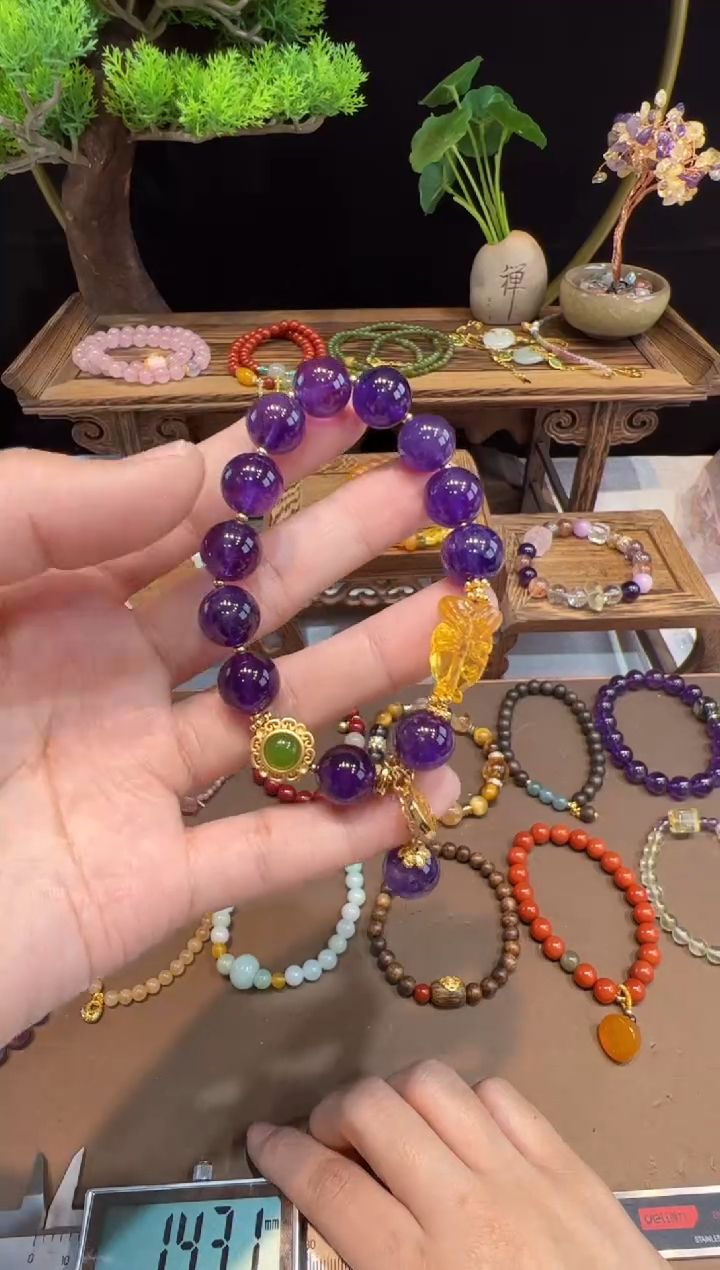 【闪购商品】水晶手绳未镶嵌@@手饰