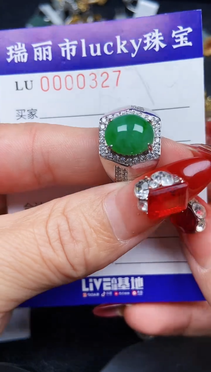 【闪购商品】翡翠颈饰银S925镶嵌0327