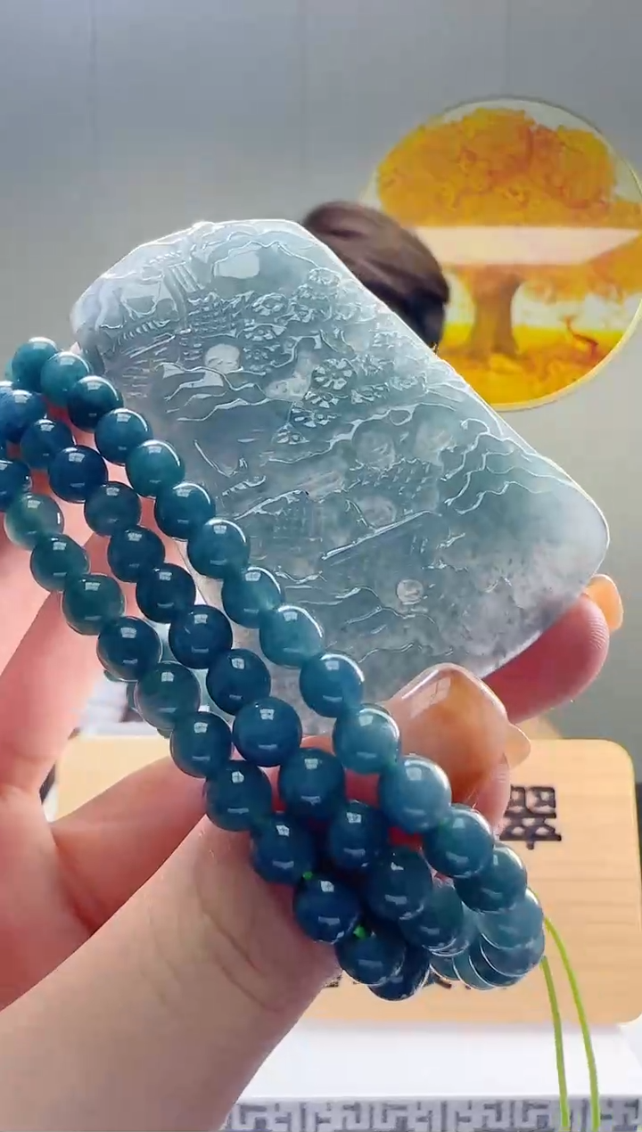 颈饰未镶嵌翡翠多样性随机发其一
