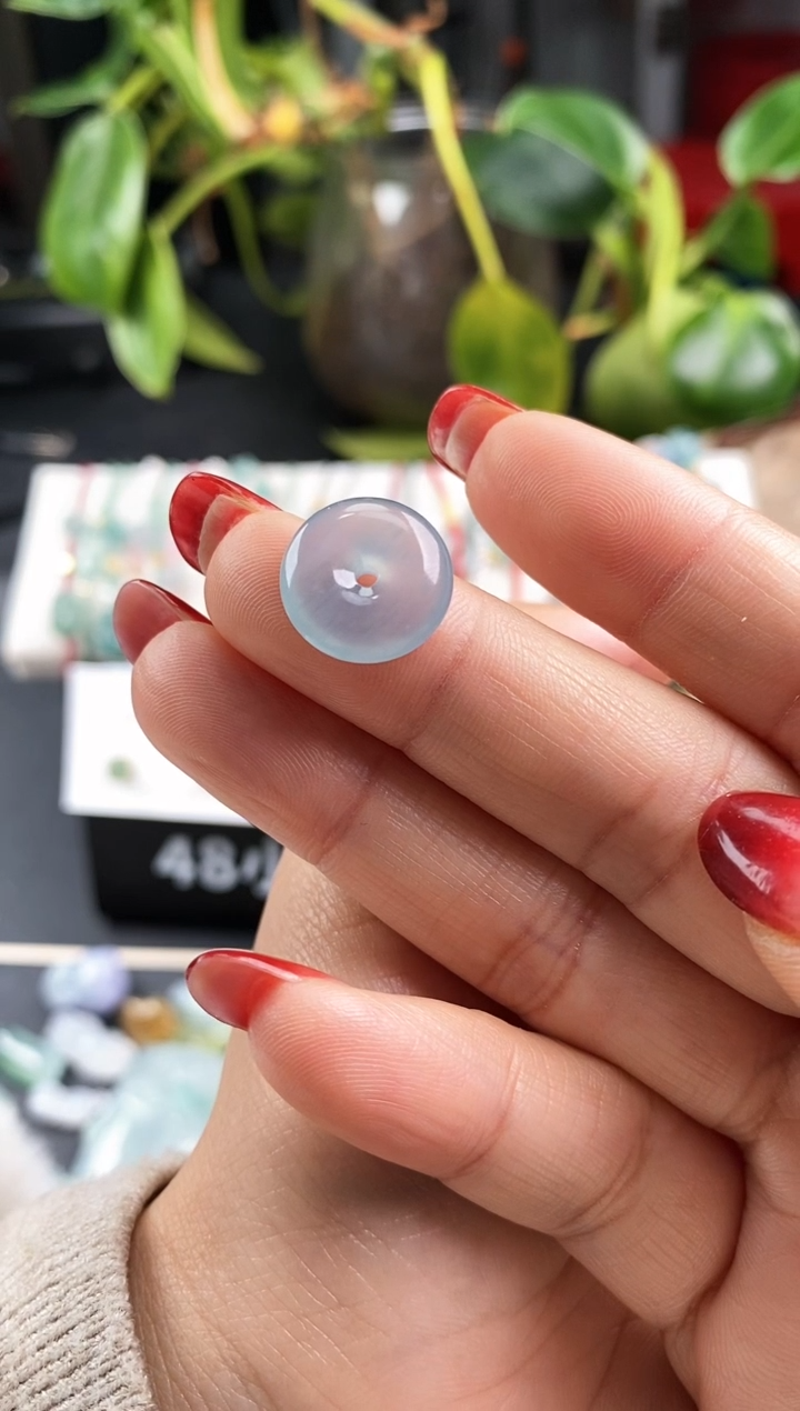 【闪购商品】翡翠戒指未镶嵌平安扣