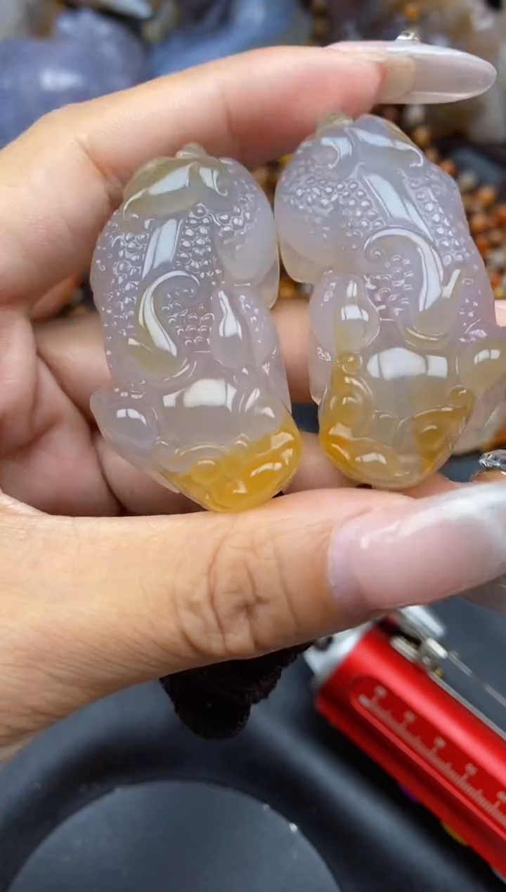 【闪购商品】玛瑙/玉髓颈饰未镶嵌LL