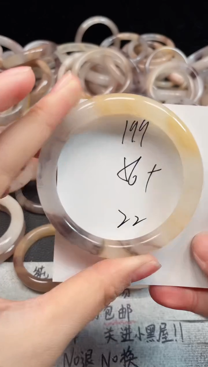 未镶嵌手镯石英质玉199