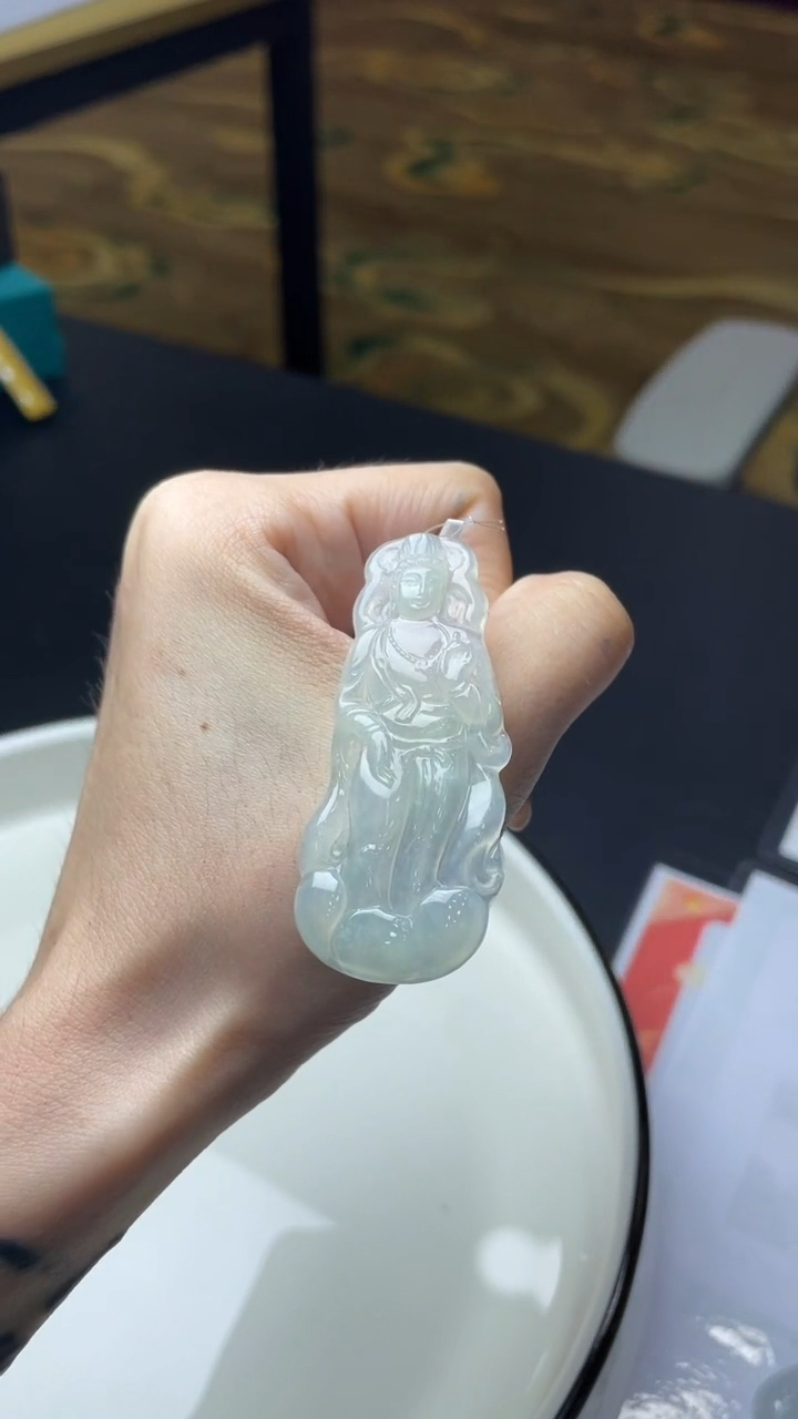 翡翠未镶嵌颈饰陆丽精选@翡翠雕刻件@多样性发一CP