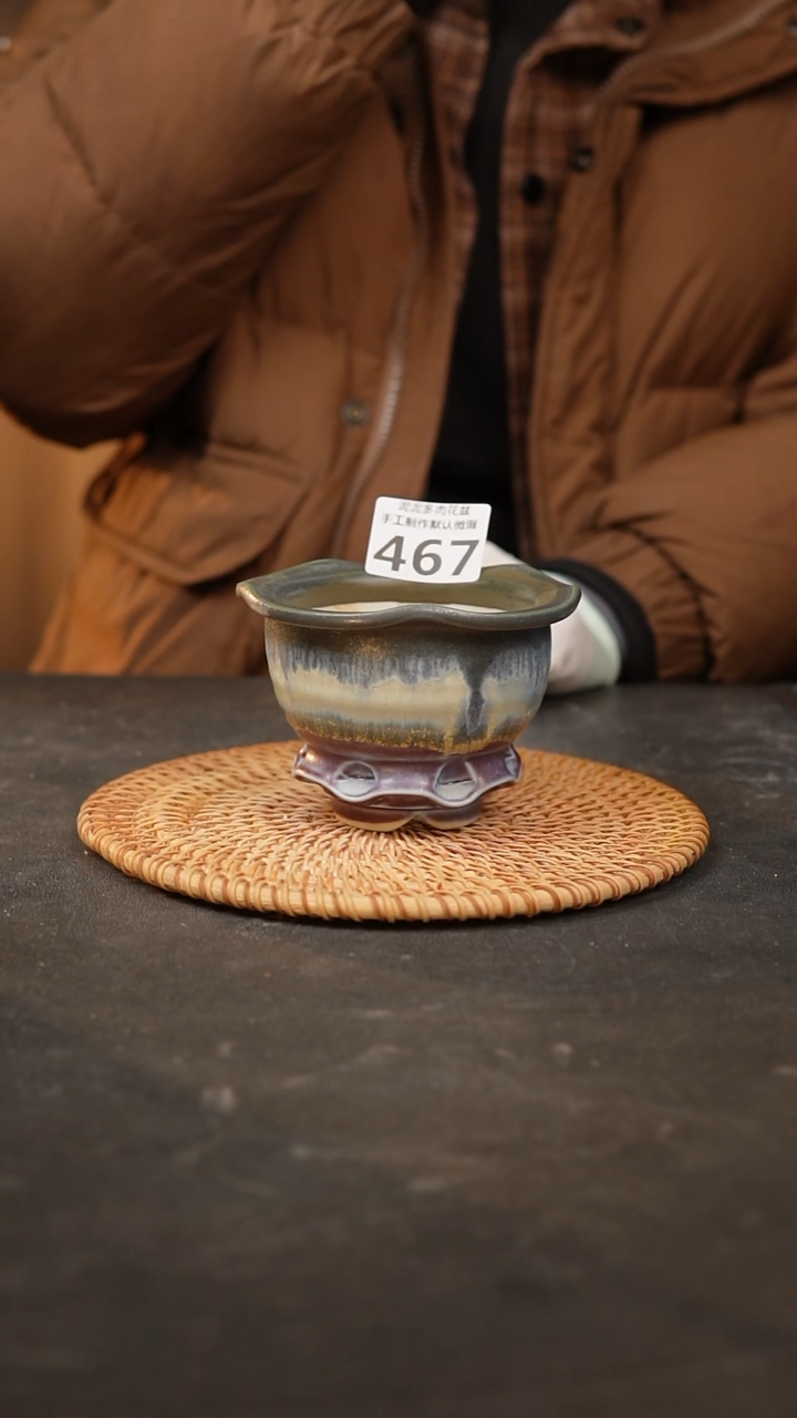 【闪购商品】瓷片景德镇手工花盆