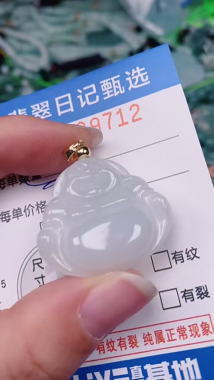 【闪购商品】翡翠颈饰未镶嵌00009712