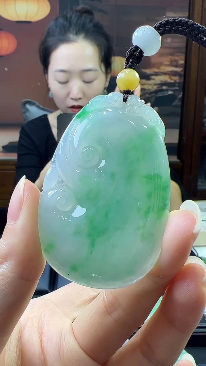 未镶嵌挂件翡翠如意