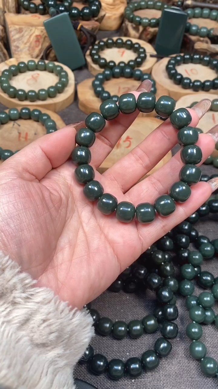 【闪购商品】和田玉（青玉）手链未镶嵌005