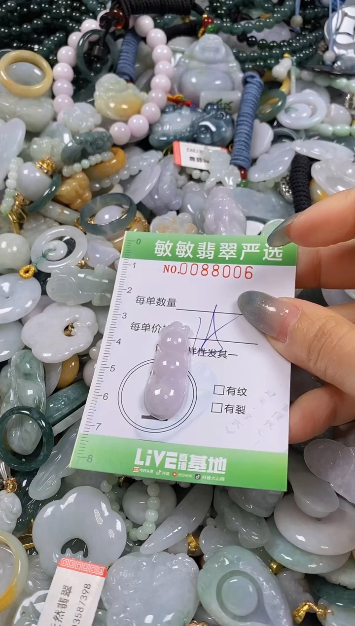 【闪购商品】翡翠颈饰未镶嵌闪购0088006