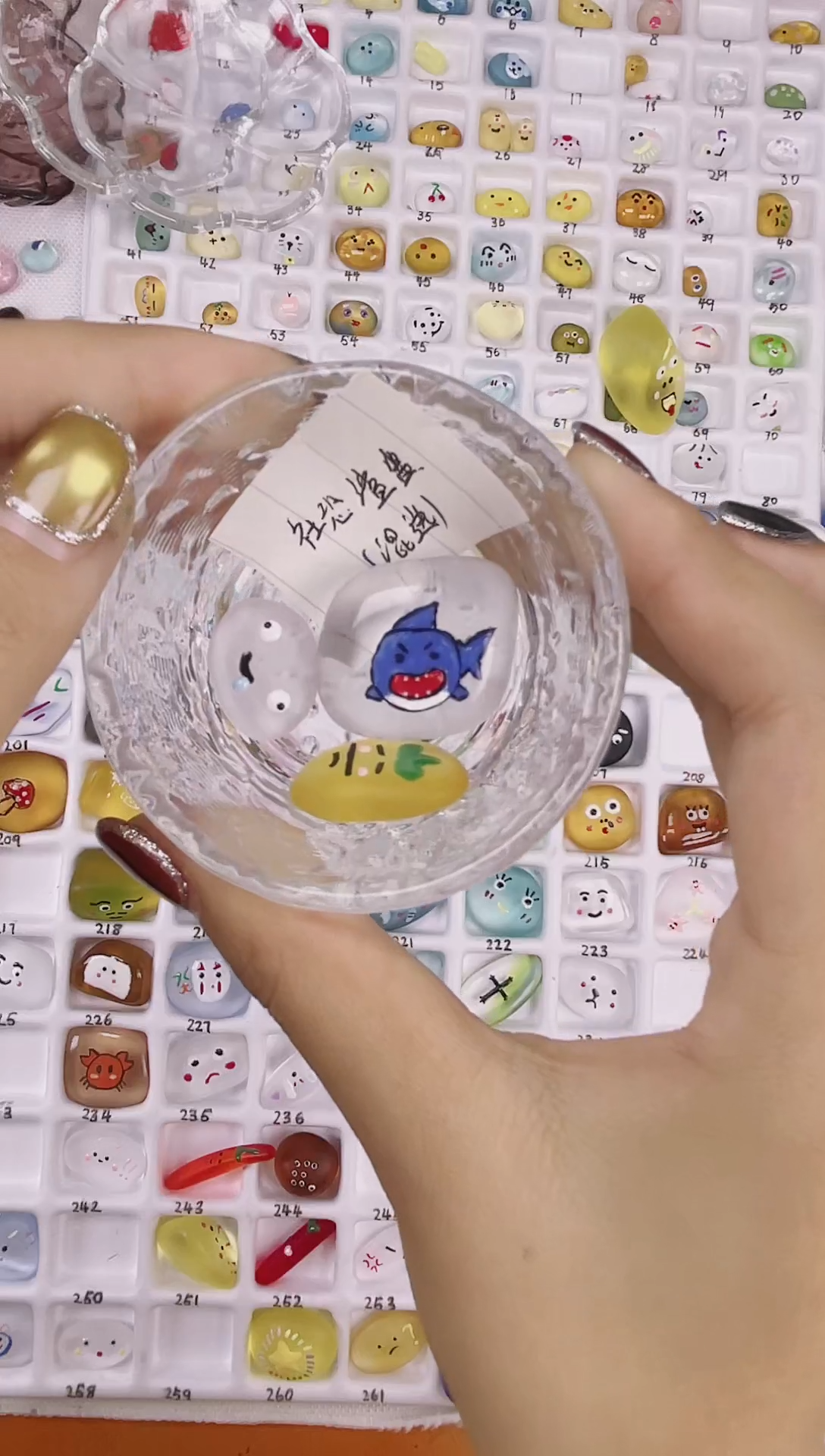 玻璃非金属社***酱宠物石头