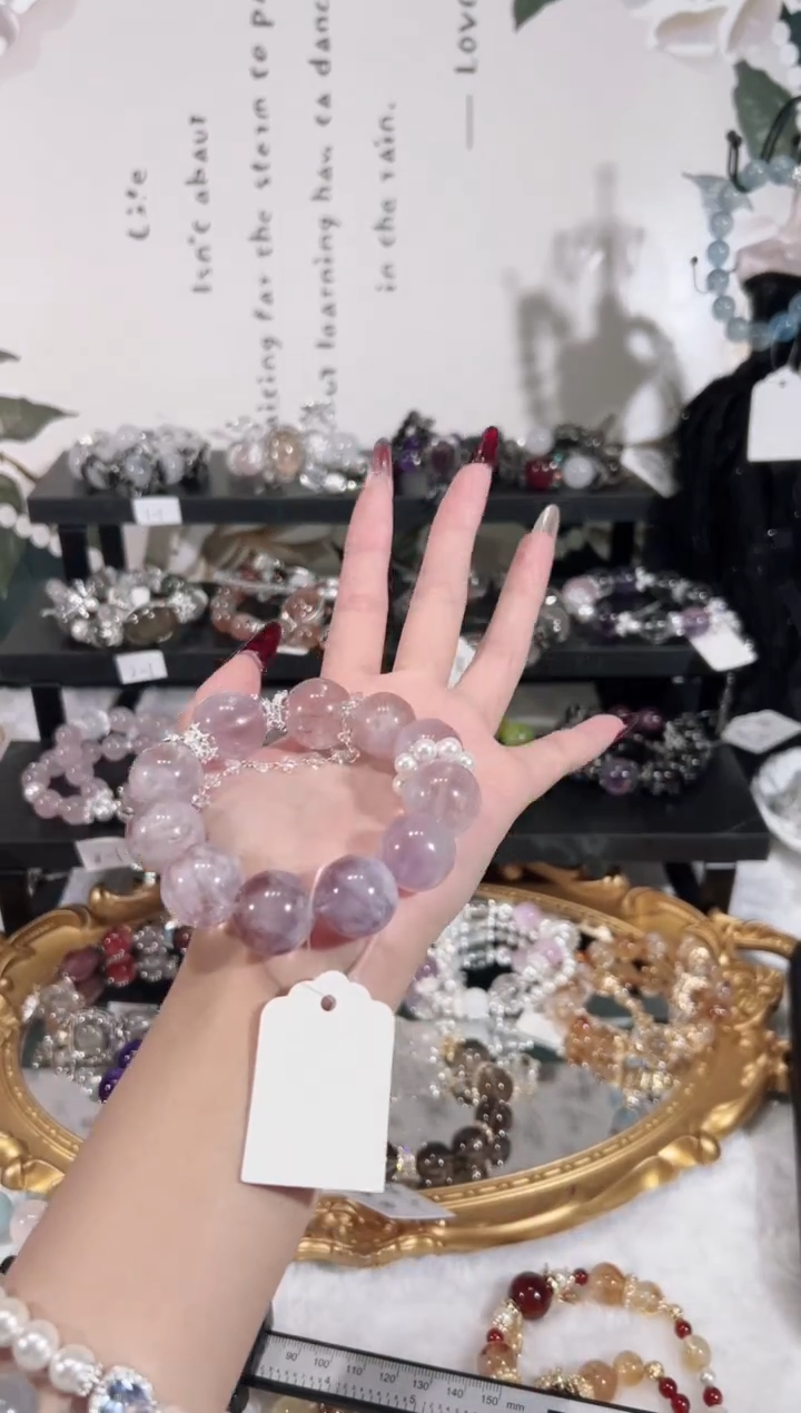 【闪购商品】水晶手链未镶嵌天然水晶默认微瑕，多样性发货发其一