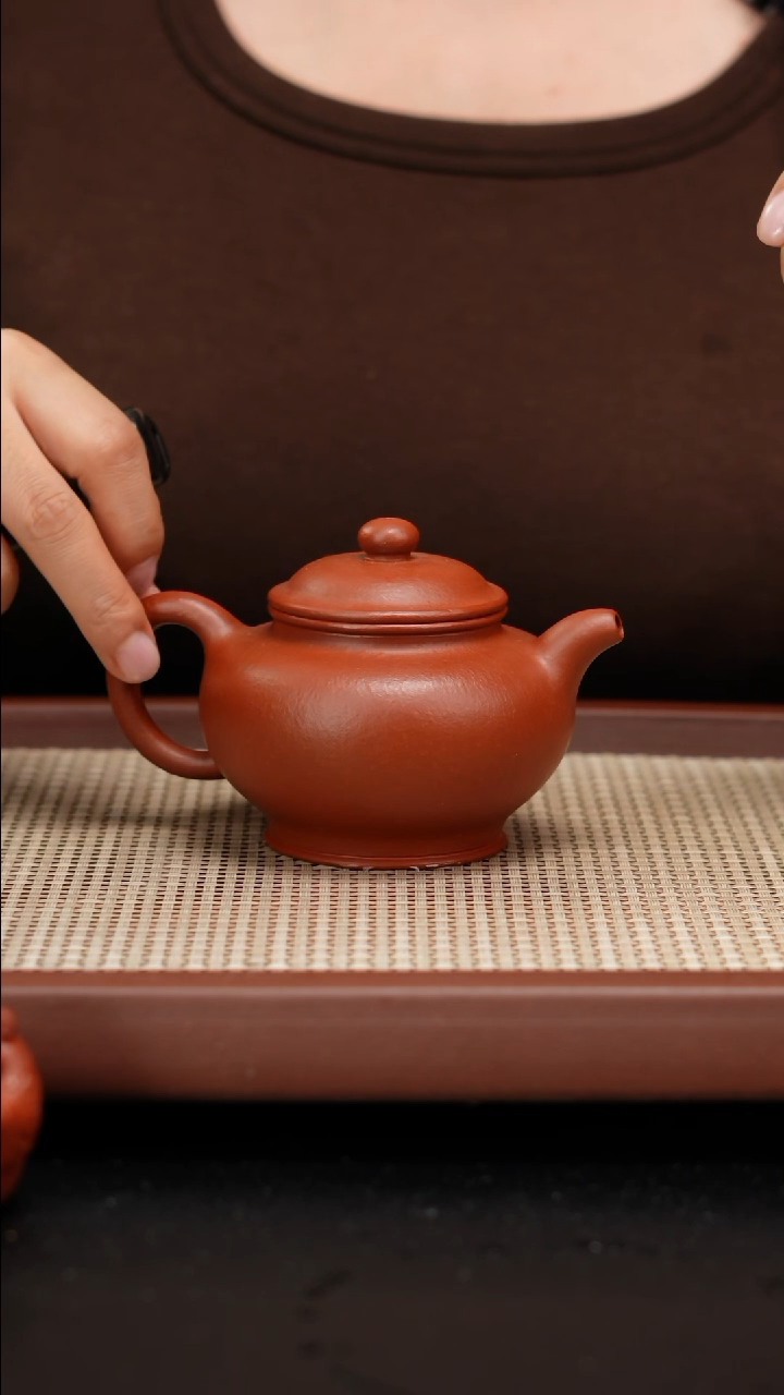 【闪购商品】紫砂茶壶全手工小煤窑朱泥掇只