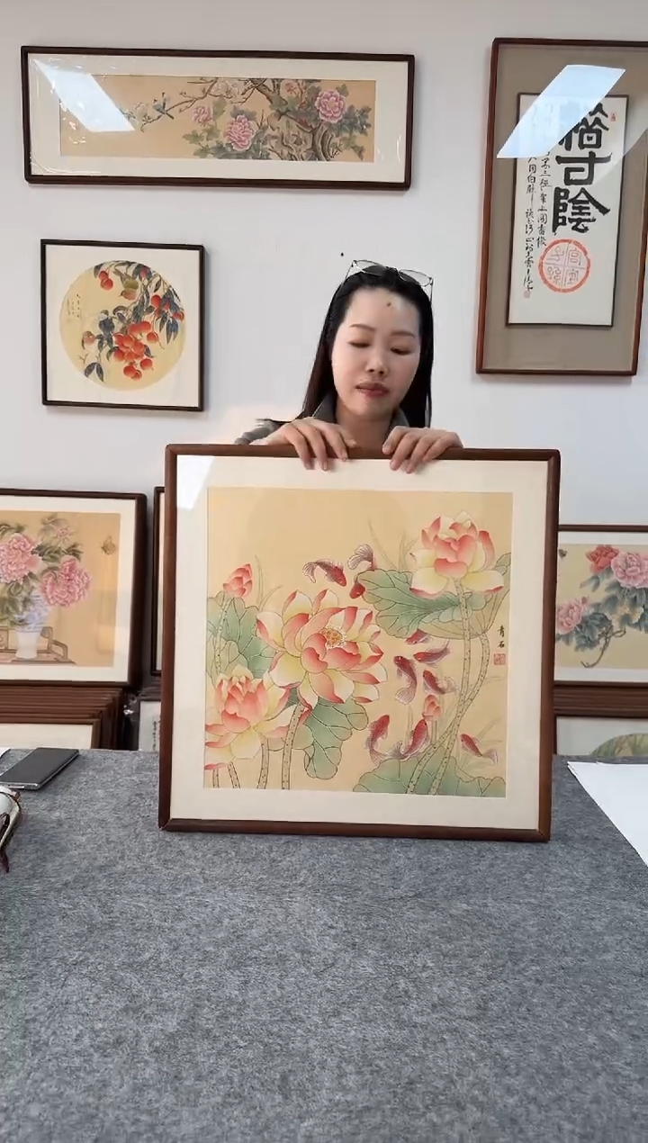 书法青石60-53*53绘画