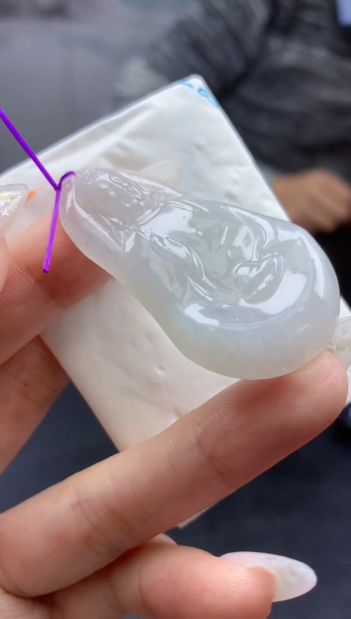 【闪购商品】定制翡翠未镶嵌011ee-毛货观音76